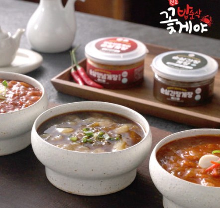 밥순삭꽃게야 순살게장 4종 800g