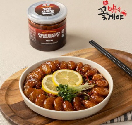 밥순삭 꽃게야 새우장 300g