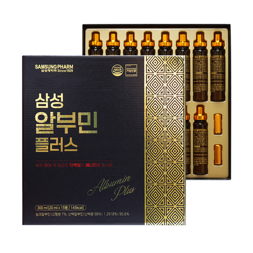 삼성제약 알부민 플러스 20ml x 15병