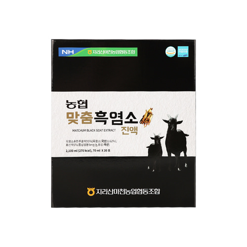 농협 맞춤흑염소진액 70ml x 30포