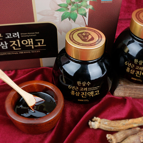 한삼수 6년근 고려홍삼진액고 500g x 2병