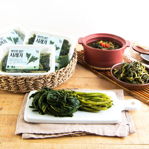 홍천 생무청 삶은 시래기 300g x 3팩