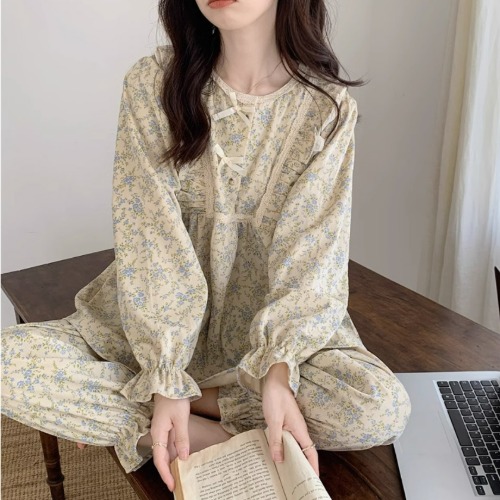 달콤하루 잔꽃 파자마세트