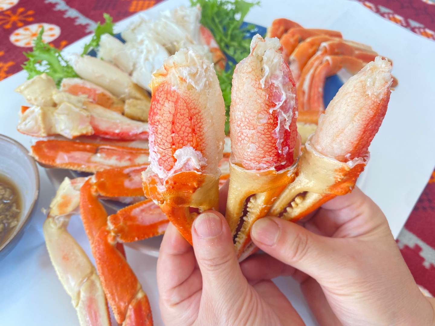 러시아 절단 대게 1kg