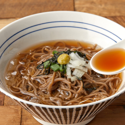 생메밀국수 메밀소바 2세트 12인분 (생메밀2kg+메밀장12봉)
